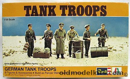 Revell 1/35 German Tank Troops with Accessories, H2120  plastic model kit